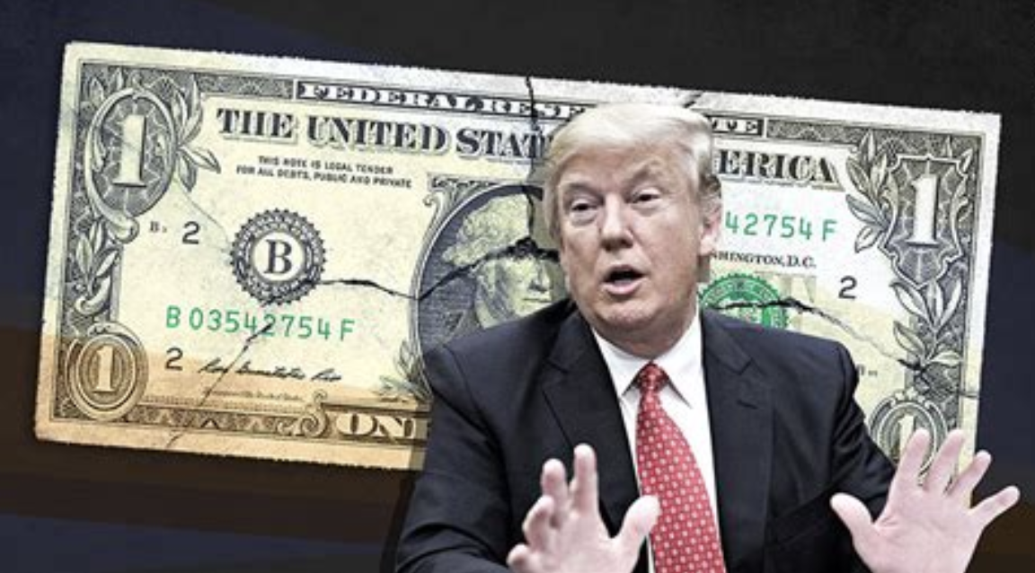 Trump Says Sanctions on Other Countries are Crashing the US Dollar